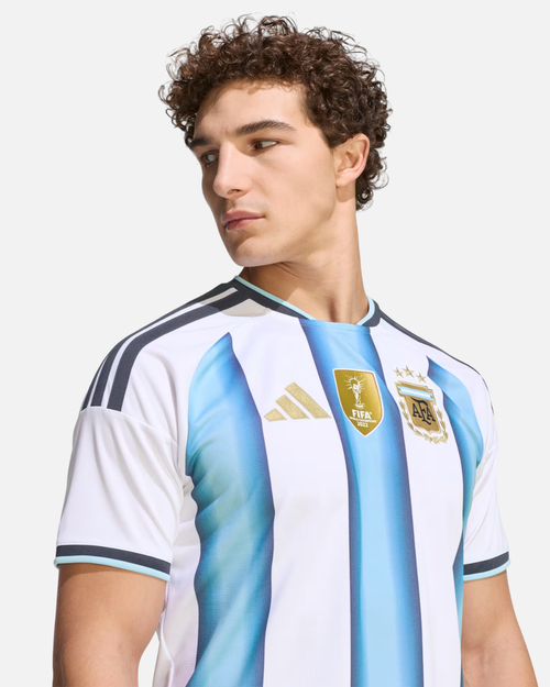 Argentinien Heimtrikot Weltmeisterschaft 2026 - Weiß/Blau - Footkorner