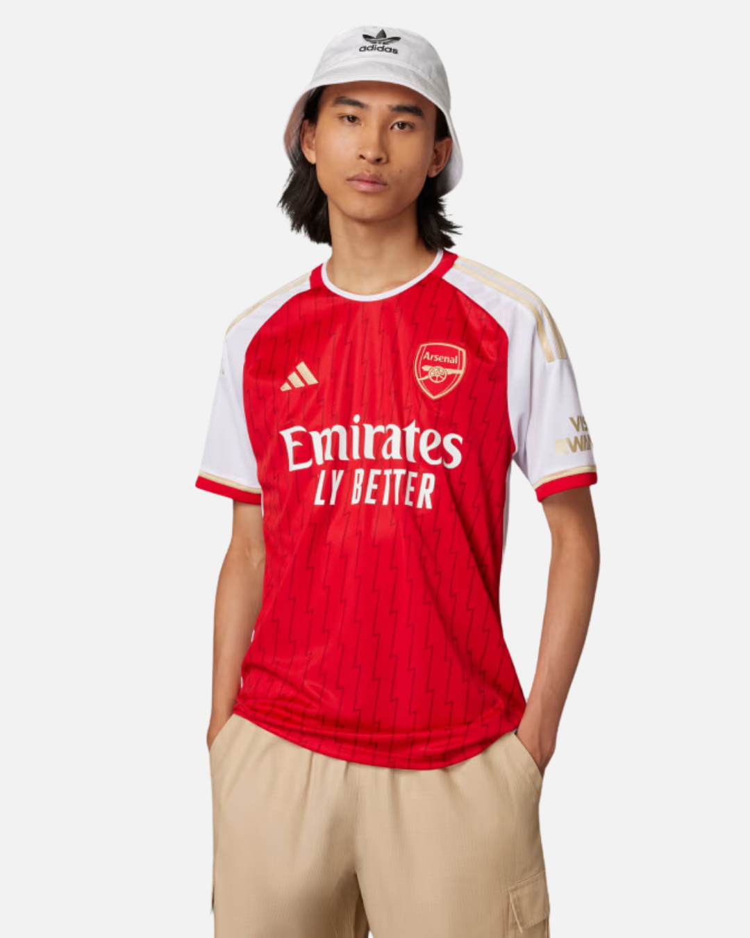 Arsenal Home Shirt 2023/2024 - Red/White