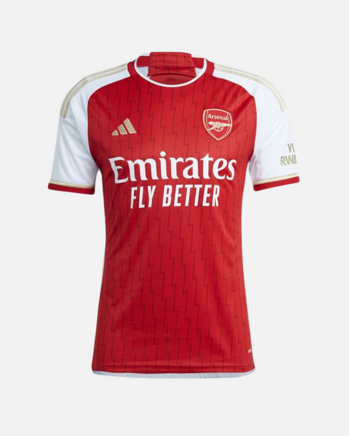 Camiseta Arsenal Primera 2023/2024 - Rojo/Blanco - Footkorner