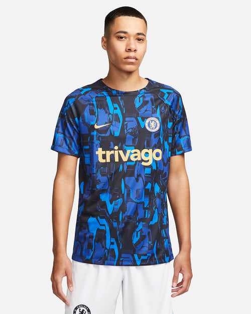 Maillot Chelsea Pré-Match - Bleu - Footkorner