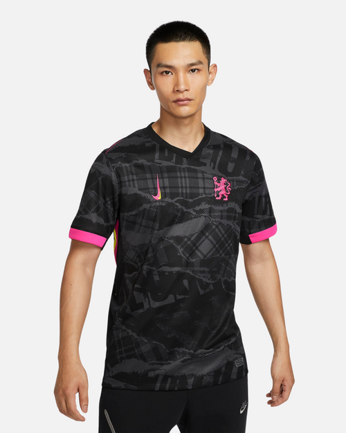 Chelsea Auswärtstrikot 2024/2025 - Schwarz/Rosa - Footkorner