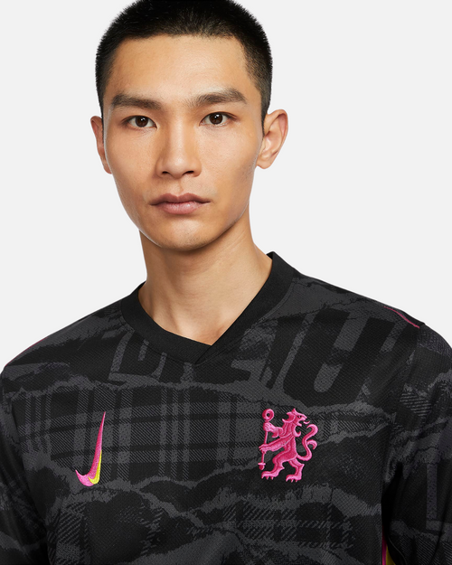 Chelsea Auswärtstrikot 2024/2025 - Schwarz/Rosa - Footkorner