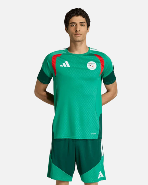 Maillot d’entraînement Algérie Coupe du Monde 2026 - Vert - Footkorner