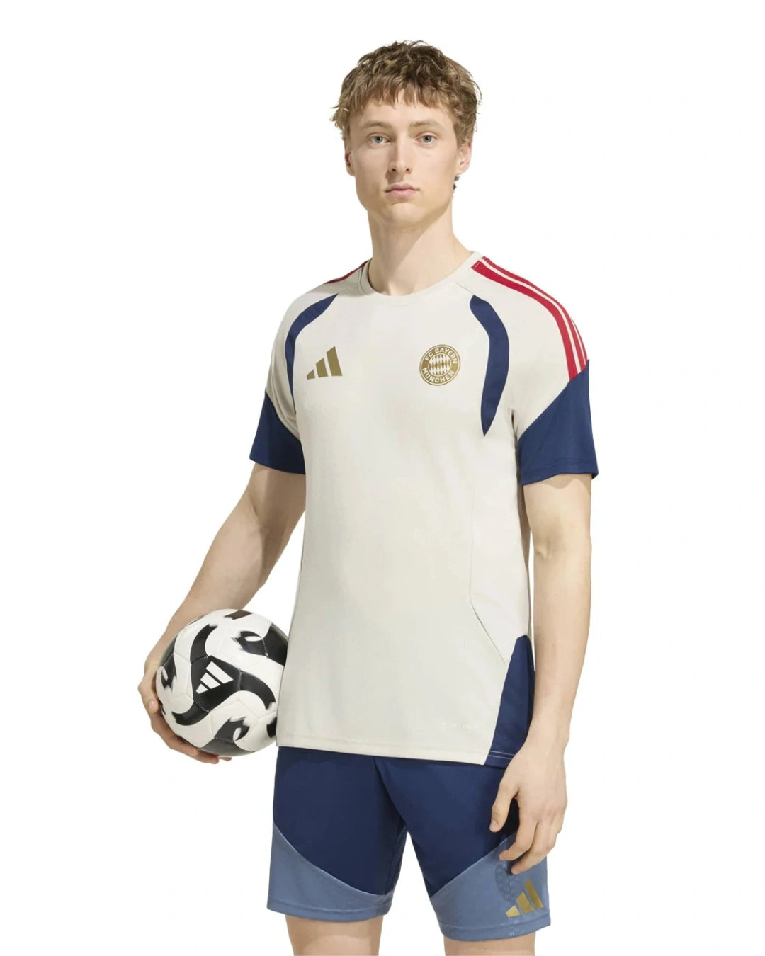 FootkornerMaillot d'entraînement Bayern Munich 2026-2027 - Beige/Bleu/Rouge