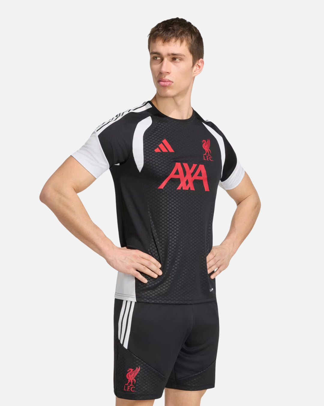FootkornerMaillot d'entraînement Liverpool FC 2026-2027 Tiro - Noir/Blanc/Rouge