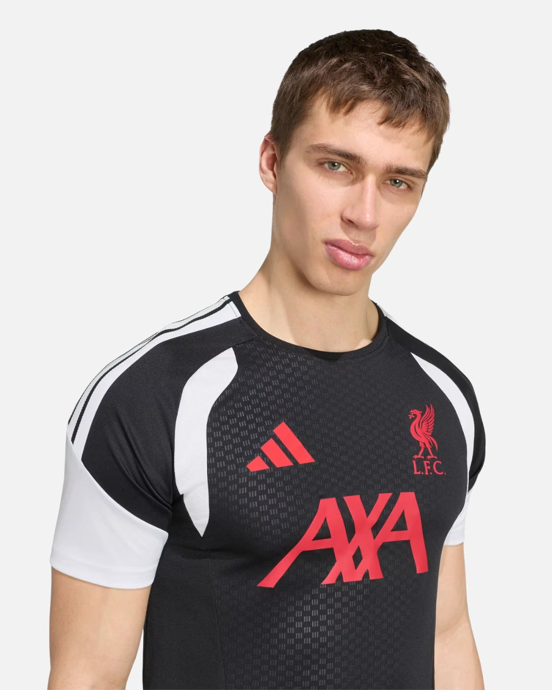 FootkornerMaillot d'entraînement Liverpool FC 2026-2027 Tiro - Noir/Blanc/Rouge