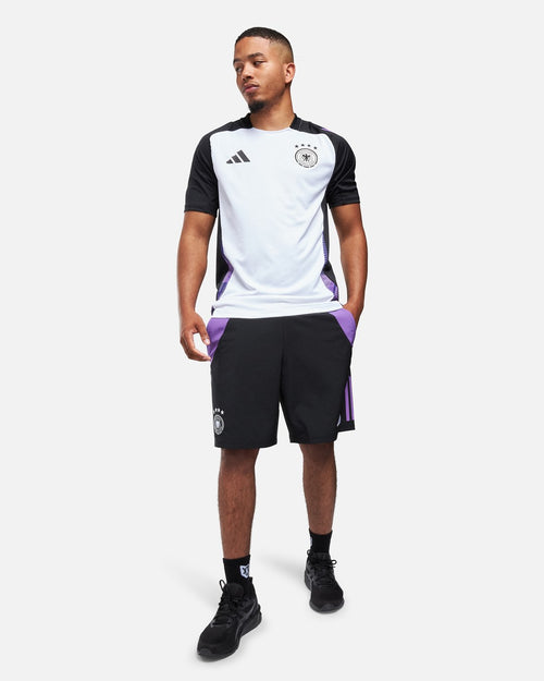 Deutschland 2024 Trainingsshirt – Weiß/Schwarz/Lila - Footkorner