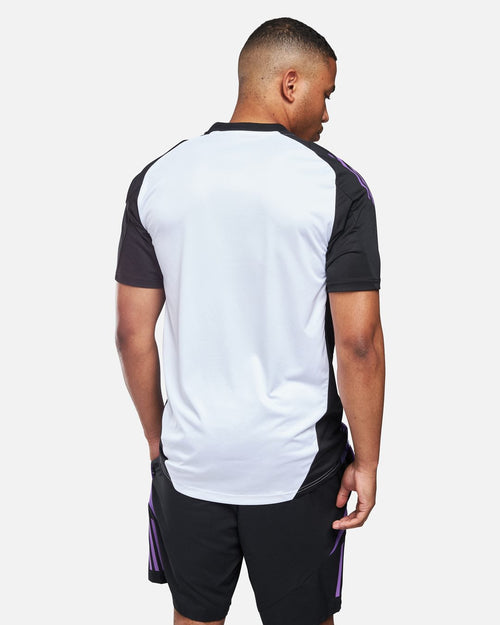 Deutschland 2024 Trainingsshirt – Weiß/Schwarz/Lila - Footkorner