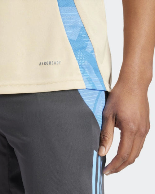 Maglia da allenamento dell'Argentina - Beige/Blu - Footkorner