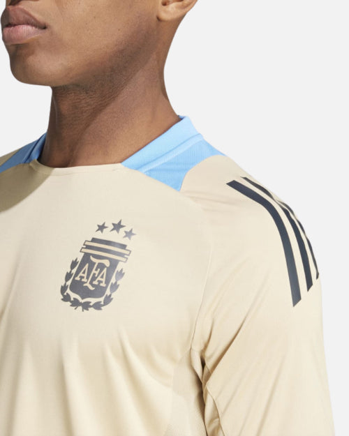 Maglia da allenamento dell'Argentina - Beige/Blu - Footkorner