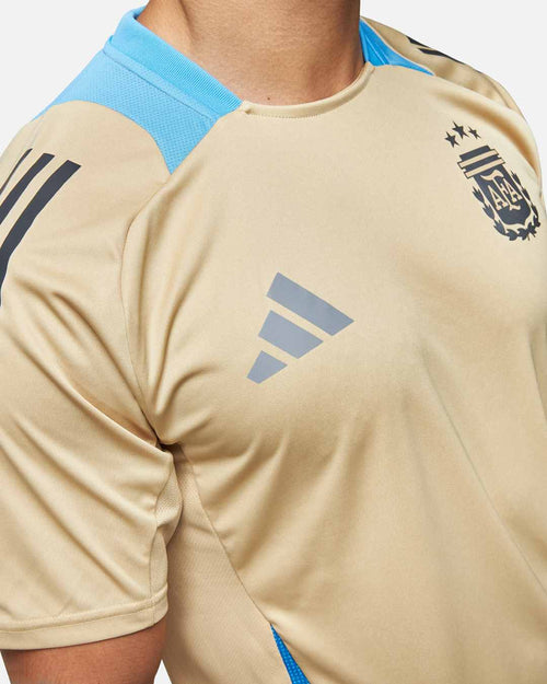 Maillot d'entrainement Argentine - Beige/Bleu - Footkorner