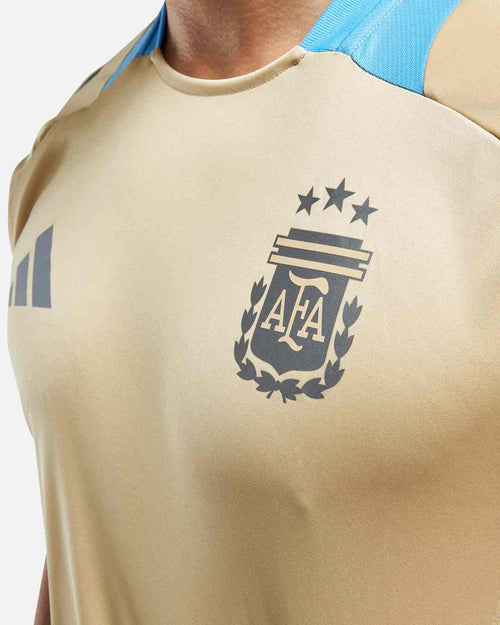 Maillot d'entrainement Argentine - Beige/Bleu - Footkorner