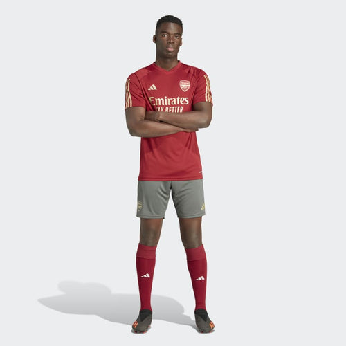 Arsenal training shirt 2023/2024 - Red/Gold - Footkorner