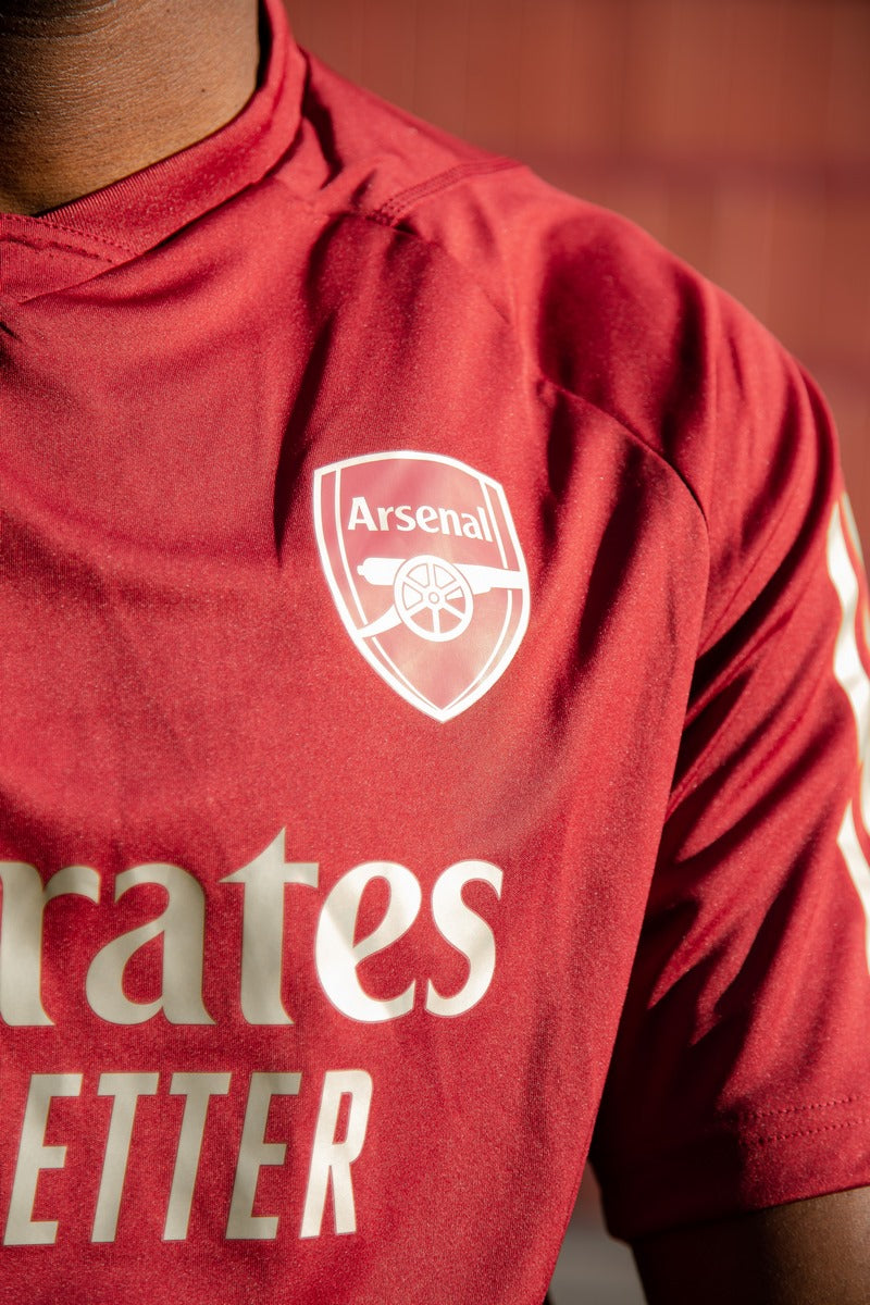 FootkornerArsenal training shirt 2023/2024 - Red/Gold