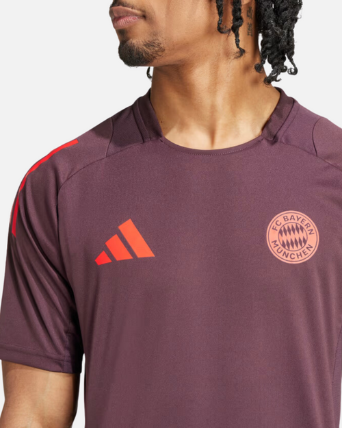 Bayern Munich training jersey 2024/2025 - Burgundy - Footkorner