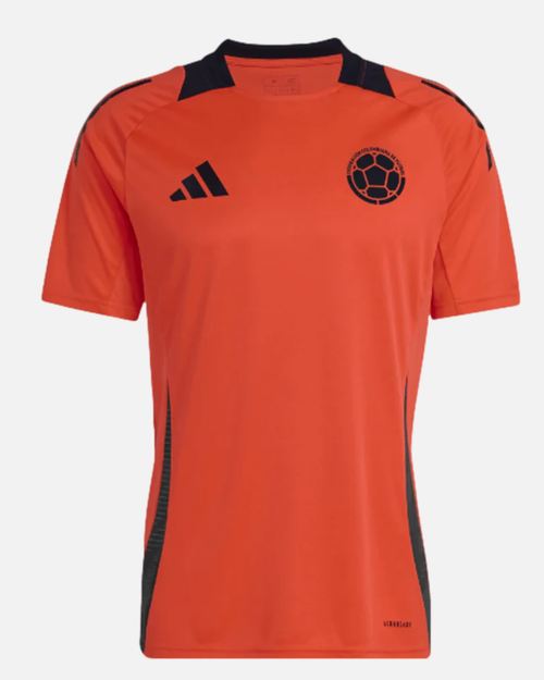 Maillot d'entrainement Colombie - Orange/Noir - Footkorner