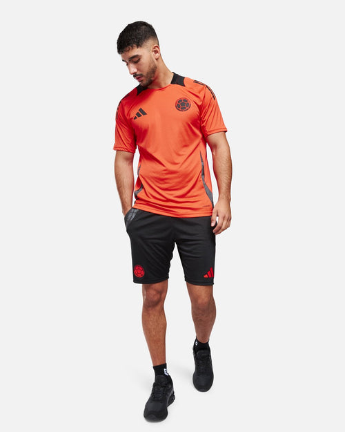Maillot d'entrainement Colombie - Orange/Noir - Footkorner
