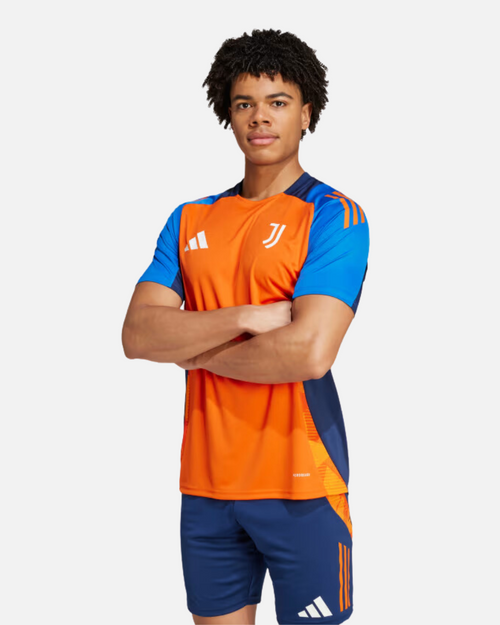 Maglia allenamento Juventus 2024/2025 - Arancio/Blu - Footkorner