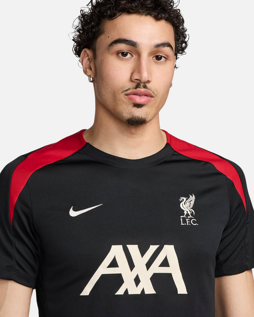 Camiseta de entrenamiento Liverpool 2024/2025 - Negro/Rojo - Footkorner