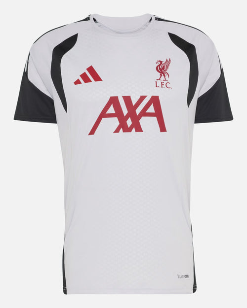 Maillot d'entraînement Liverpool FC 2026/2027 Tiro - Gris/Noir/Rouge - Footkorner