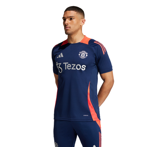 Maglia allenamento Manchester United 2024/2025 - Blu/Arancio - Footkorner