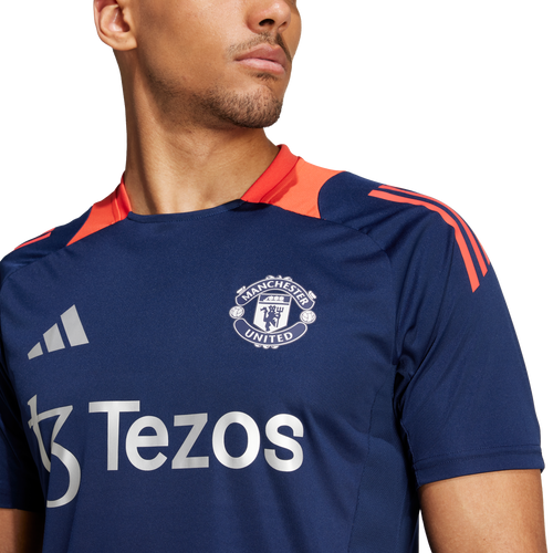 Maglia allenamento Manchester United 2024/2025 - Blu/Arancio - Footkorner