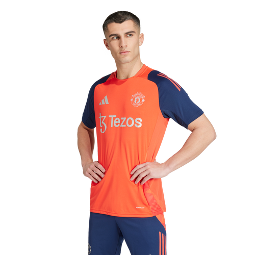 Manchester United training jersey 2024/2025 - Orange/Blue - Footkorner