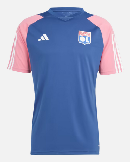 Camiseta de entrenamiento OL 2023/2024 - Azul/Rosa - Footkorner
