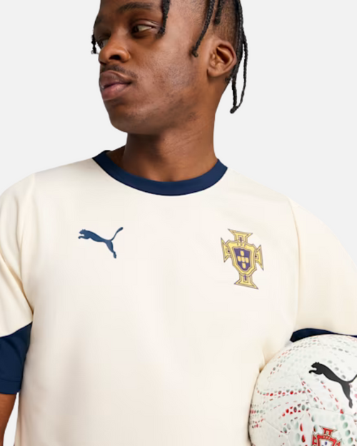 Maillot d'entrainement Portugal 2025 - Blanc/Bleu - Footkorner