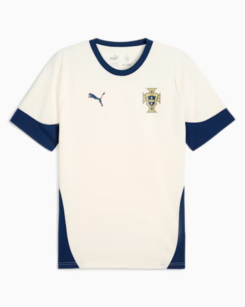 Maillot d'entrainement Portugal 2025 - Blanc/Bleu - Footkorner