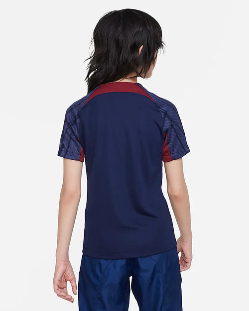 PSG 2023/2024 Junior training jersey - Blue/Gold - Footkorner