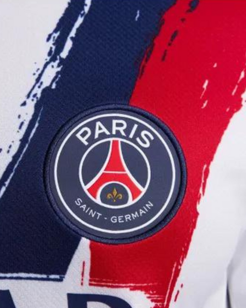 Camiseta PSG Segunda 2024/2025 - Blanco/Azul/Rojo - Footkorner