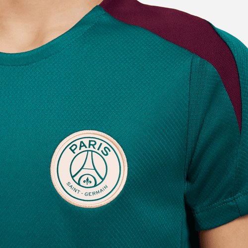 Maillot d'entrainement PSG Junior - Vert/Bordeaux - Footkorner