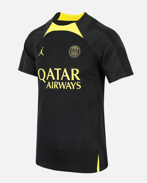 PSG Strike Trainingsshirt 2022/2023 – Schwarz/Gelb - Footkorner