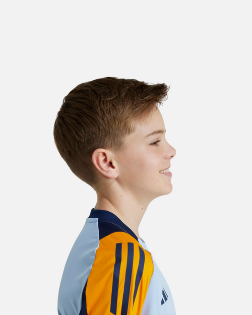 Real Madrid Junior training jersey 2024/2025 - Blue/Orange - Footkorner