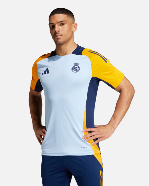 Maglia allenamento Real Madrid 2024/2025 - Blu/Arancione - Footkorner