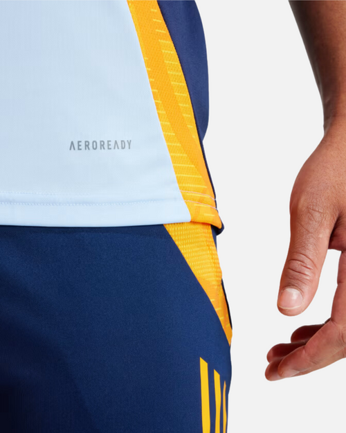 Maglia allenamento Real Madrid 2024/2025 - Blu/Arancione - Footkorner