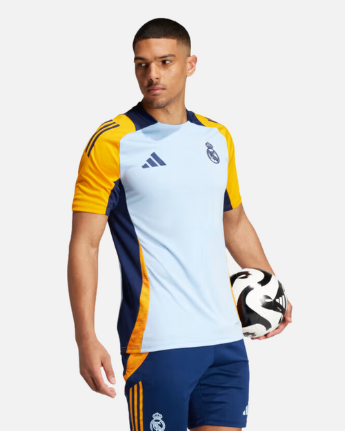 Maglia allenamento Real Madrid 2024/2025 - Blu/Arancione - Footkorner