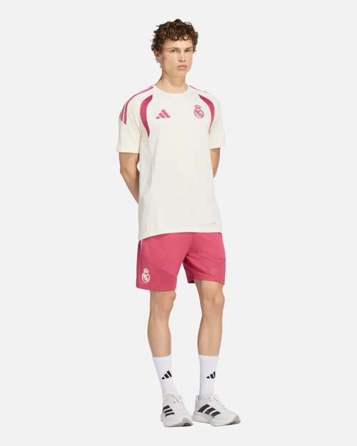 Real Madrid Trainingsshirt 2026/2027 - Beige/Rosa - Footkorner
