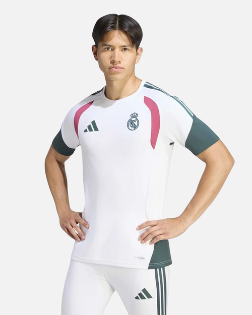 Real Madrid Trainingsshirt 2026/2027 – Weiß/Grün/Rosa - Footkorner