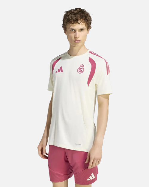 Real Madrid Trainingsshirt 2026/2027 - Beige/Rosa - Footkorner