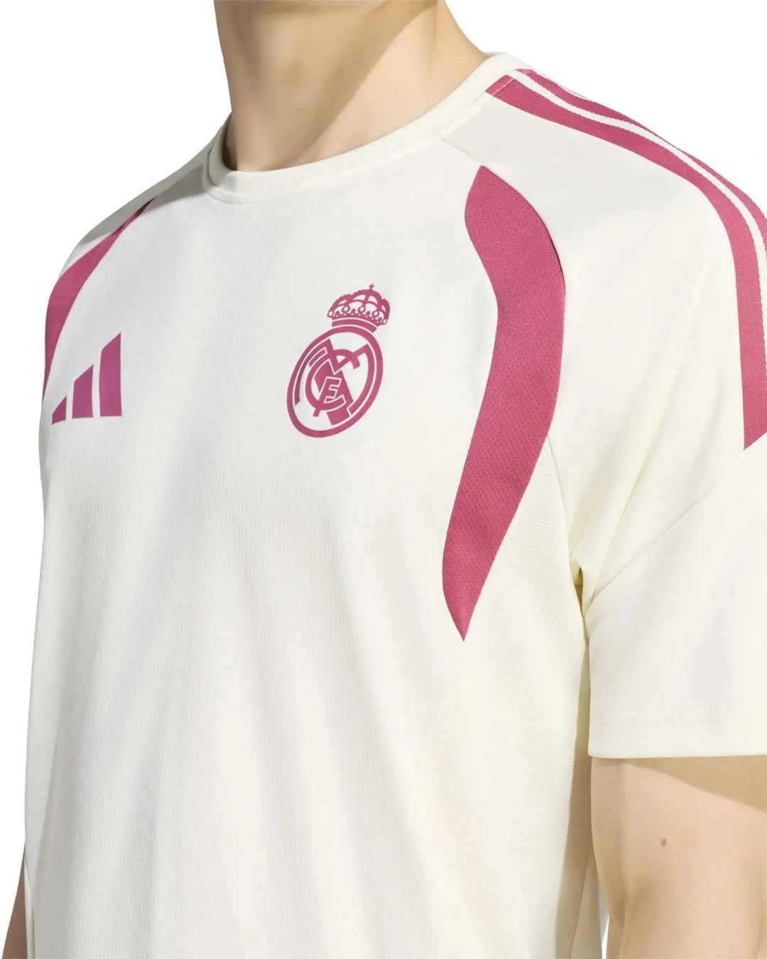 FootkornerReal Madrid Trainingsshirt 2026/2027 - Beige/Rosa