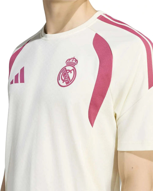 Real Madrid Trainingsshirt 2026/2027 - Beige/Rosa - Footkorner