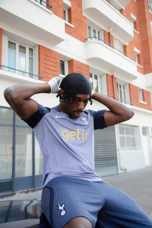 Maillot d'entrainement Tottenham - Gris/Blanc/Jaune - Footkorner