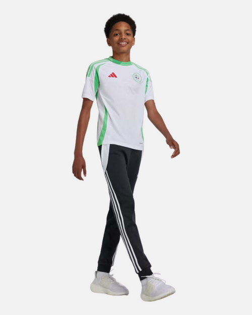 Maillot Domicile Algérie 2024/2025 Junior - Blanc/Vert - Footkorner