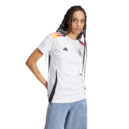 Germany Women's Home Shirt 2024 - White/Black - Footkorner