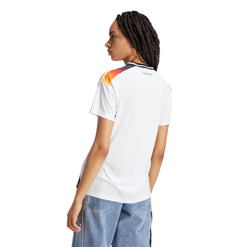 Germany Women's Home Shirt 2024 - White/Black - Footkorner