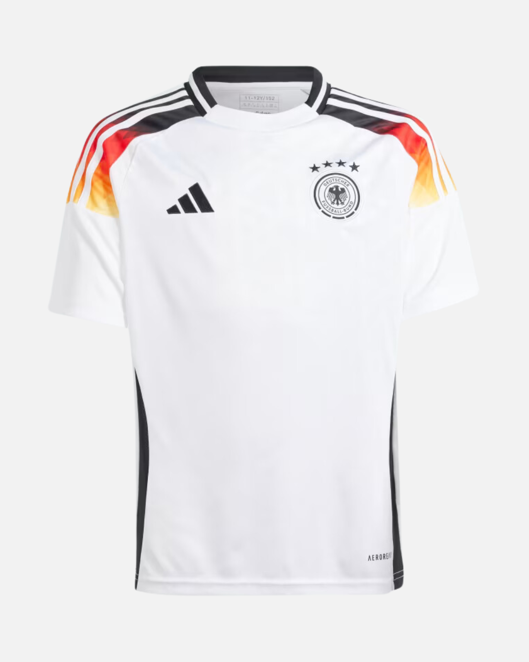 FootkornerCamiseta Alemania junior 1ª 2024 - Blanco/Negro/Rojo