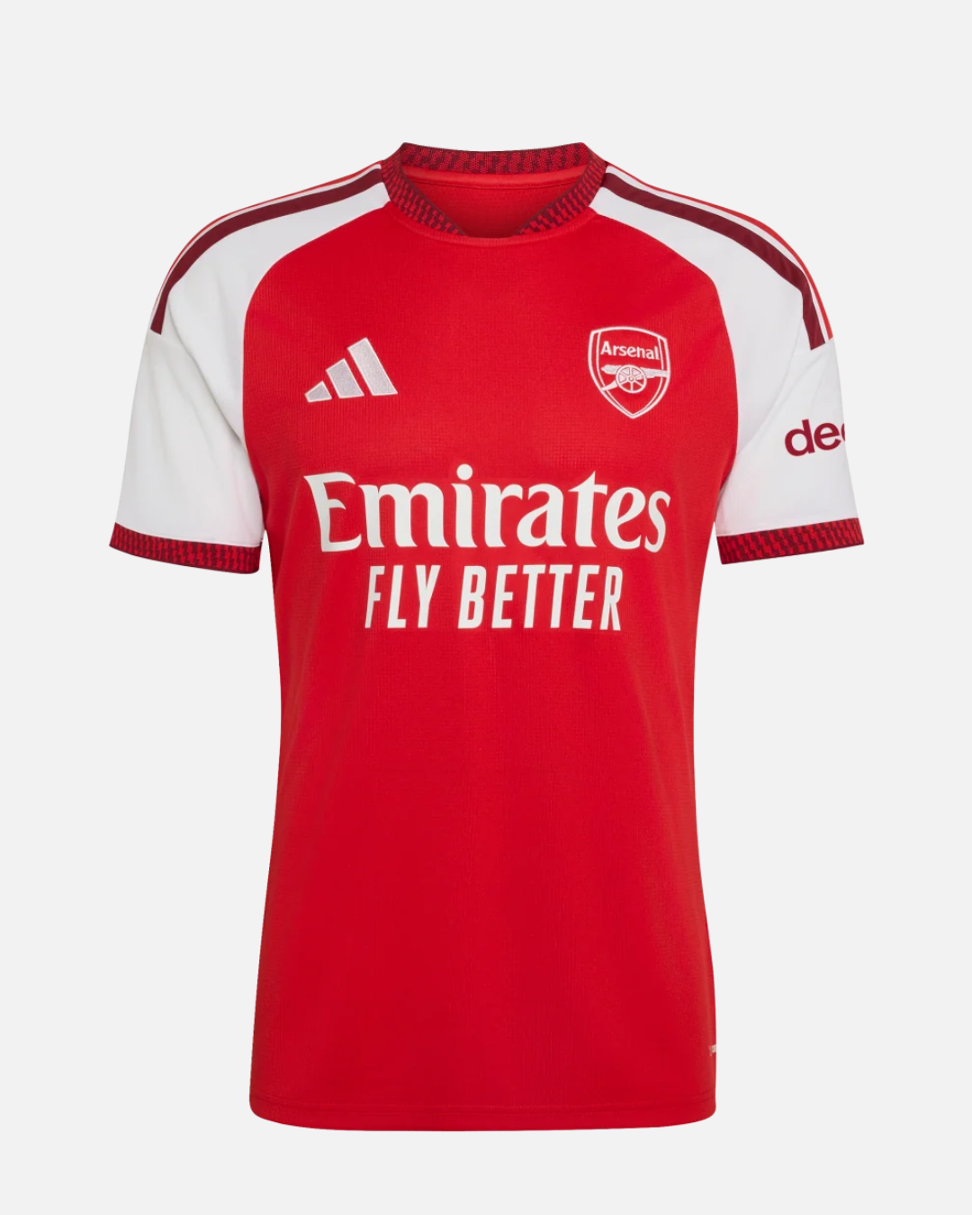 FootkornerArsenal-Heimtrikot 2026/2027 – Rot/Weiß