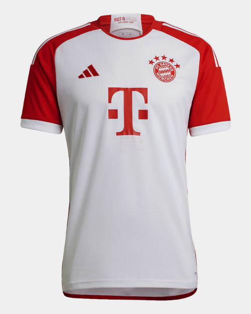 Maillot Domicile Bayern Munich - Blanc/Rouge - Footkorner